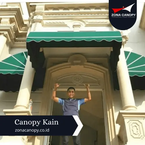 Canopy Kain Teras Rumah depok